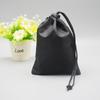 Bolsa de poliéster con cordón cruzado de Amazon, bolsa de almacenamiento para agarre de salto de cuerda, hebilla de resorte, tela Oxford negra, bolsa con cordón