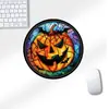 Serie de Halloween Creativa de Dibujos Animados Redonda Gruesa Oficina Estudio Escritorio de Computadora Alfombrilla Pequeña Popular Transfronteriza Mouse Pad