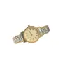 Celebridad de Internet Estilo Retro Mediados de Siglo Reloj Pequeño Dorado Cuarzo Correa de Acero Reloj para Mujer Esfera Pequeña Reloj Langjia Daisika