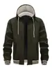 Chaqueta con capucha para hombre de talla europea para comercio exterior transfronterizo, Chaqueta deportiva casual fina de moda estilo coreano para jóvenes, Primavera y Otoño