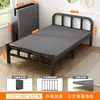 Cama plegable, Cama individual, Cama de siesta, Cama simple para el hogar, Cama de alquiler para adultos, Cama de hierro para dormitorio, Cama doble para oficina
