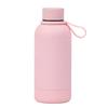 Nova Caneca Térmica de Aço Inoxidável de Boca Pequena 350ml com Alça de Silicone Gravada Portátil para Esportes ao Ar Livre Transfronteiriça Garrafa de Água