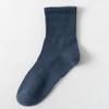 Calcetines Algodón Puro para Hombre Todo el Año Primavera y Verano Finos Antibacteriales y Desodorantes Calcetines de Media Caña para Hombre y Mujer Negro Puro y Blanco Gris Medianos Calcetines para Hombre