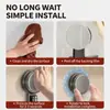 Estante para Toallas con Ventosa Giratorio 180 Grados de 3 Niveles para Baño
