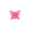 Mini pinzas para el pelo de mariposa transfronterizas en colores macaron, accesorios para el pelo infantiles multicolor esmerilados 3550