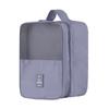 Bolsa Plegable para Guardar Zapatos de Viaje que se Puede Colgar en una Maleta, Organizador de Zapatos de Sarja de Tres Capas, Bolsa para Guardar Zapatos, Bolsa Portátil para Zapatos