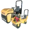 Rodillo Compactador Vibratorio Compacto Todo en Uno para Montar, Rodillo Doble Rueda Diésel de 2 Toneladas 3 Toneladas Precio