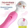 Mamadeira Massageadora Vibratória av stick suprimentos femininos masturbação brinquedos sexuais femininos adultos clímax brinquedos especiais para flerte