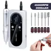 Removedor de Esmalte Profissional Elétrico Portátil Recarregável Modelo Novo Transfronteiriço Lixador 45000 Rpm