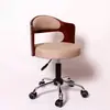Silla de Computadora Compacta de Madera Maciza, Silla de Escritorio Sencilla, Silla Ajustable para Estudiantes, Silla Pequeña para Estudio en Casa con Respaldo, Silla de Oficina Giratoria