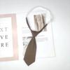 Corbata pequeña de color rosa claro, blanco y amarillo claro ultra corta para niños, hombres y mujeres, de bolsillo, para estudiantes de preescolar y primaria pueden