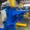 Pequena Prensa Compactadora Vertical de Metal para Latas, Fio de Cobre, Cavacos de Ferro e Cavacos de Alumínio, Prensa Compactadora Totalmente Automática que Economiza Espaço