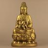 2023 Latão Nanhai Guanyin Bodhisattva Buda Decorações Decoração de Casa Presente Criativo Artesanato