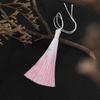 10cm borla de dos colores degradado borla accesorios para ropa ropa borla pequeña borla borla borla