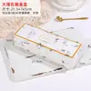 Color bronce tira copo de nieve crujiente embalaje caja de regalo 80g caja para soufflé para hornear caja para galletas de res caja para pastelería
