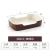 Plato de melamina para calentar alimentos, vajilla de plástico similar a la porcelana, plato rectangular, plato creativo para barbacoa de autoservicio con plato comercial.