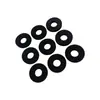 Junta de Goma EVA Tipo O Amortiguador Absorción de Impactos Antideslizante Resistente al Desgaste Anillo Sellador de Espuma Almohadilla para Pies Negra Autoadhesiva Fabricante de Juntas Stock Disponible