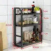 Prateleira de temperos para cozinha, porta-hashis e facas, organizador de temperos multifuncional para bancada, prateleira de temperos de várias camadas