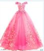 Vestido de Tulle de Colores para Actuación Estudiantil, Hombros Descubiertos Estilo Nuevo 2026 Vestido de Noche para Anfitrión de Reunión Anual del Escenario, Vestido Largo para Actuación para Mujer