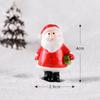 Nuevas Decoraciones de Navidad Hombre Viejo Muñeco de Nieve Accesorios Micro Paisaje Calcetines de Navidad Cascabeles de Regalo Pequeños Adornos de Resina