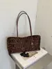 Bolso de mano retro con estampado de leopardo, gran capacidad, nueva colección de otoño 2025, elegante bolso de hombro, bolso de mamá, adecuado para el trabajo y los desplazamientos, bolso tote