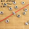 Nuevo Aleación Retro Plata de Tíbet DIY Cuentas de Aleación con Agujero Grande Cuentas Espaciadoras Accesorios Pulsera Joyería Accesorios