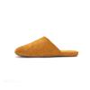 Pantuflas Planas Estilo Muller con Punta Cerrada, Zapatos de Mujer de Gama Alta Hechos a Medida de Fábrica OEM de Guangzhou, Medias Pantuflas de Cuero Genuino Hechas a Medida