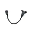 Conector hembra DB9 con orejas de montaje, para montaje en panel, convierte a conector hembra USB A; cable adaptador de panel de dispositivo