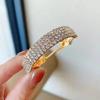 Grampo de Cabelo Exquisito com Diamante para Parte de Trás da Cabeça Clípe Elegante Fivela Ponda de Strass Estilo Novo de Celebridade da Internet 2021 Grampo para Cabelo Feminino Acessório para Cabeça