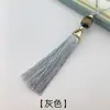 Abanico Colgante de Borla de Jade Sintético Colgante Vertical Decoración Antigua Encaje para Cortina Accesorios Estilo Tradicional Borla de Poliéster