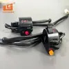 Jh70 Rey Tortuga Pequeña Interruptor de Manillar Motocicleta Vehículo Eléctrico Luz Arranque Bocina Interruptor Combinado Interruptor de Manillar