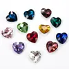 Rhinestone en Forma de Corazón con Parte Trasera Puntiaguda, Broche con Asa Multifacética en Forma de Corazón, Accesorios para Joyería, Rhinestone de Forma Irregular, Colgante para Manualidades al por Mayor, Estilo Princesa