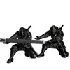 Portalápices Ninja 3D Decoración de Escritorio Adorno Soporte para Bolígrafos Portalápices Soporte para Gafas Papelería Regalo Creativo Personalizado Decoración Genial