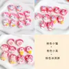 Elástico de Borracha Desenho Animado para Bebê Kidsren's Thumb Hair Band Anel de Toalha Melody para Meninas Elástico de Cabelo de Alta Elasticidade Acessórios de Cabelo
