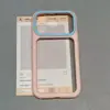 Moldura de lente de cor sólida se transforma instantaneamente em uma capa de telefone para Apple 17promax iPhone16 capa transparente céu estrelado dopamina