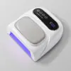 Nova Lâmpada de Unha de Almofada de Mão Recarregável Lâmpada de Cura de Unhas Secagem Rápida Carregamento USB Lâmpada de Fototerapia de Unhas de Espaço Grande de Longa Duração