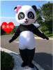 Urso polar andando desenho animado boneca traje bonito cos headgear adereços animação desempenho boneca traje panda jingjing