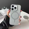 Funda de PC Fina Magnética Mate con Sensación de Piel Adecuada para iPhone 16 Pro Max Funda de Teléfono Apple 17 Nuevo Modelo 14/15
