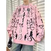 Sudaderas con Estampado Digital Completo para Hombre, Sudaderas Gruesas con Forro Polar para Mujer, Nuevos Estilos Casuales Cómodos de Manga Larga para Otoño e Invierno