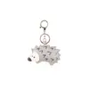 Huiming Accessories Chaveiro de Couro PU Animal Ouriço Pingente de Bolsa Fofo Infantil Presente Pequeno Personalizável