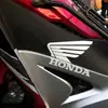 Calcomanías Reflectantes para Motocicleta de Comercio Exterior, Pegatinas Decorativas Personalizadas, Par de Logos de Ala