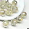 Dingyi K8-16 Galáxia Lua Fria Galvanizado Glitter Fino Resina Furo Passante Contas Soltas Artesanal DIY Acessórios para Corrente de Celular