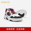 Zapatos Infantiles Balabala, Tenis para Niños, Zapatos Deportivos Bajos para Niños, Cómodos Zapatos Transpirables de Otoño e Invierno con Cierre de Dial, Modernos