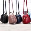 Bolsa para teléfono móvil Bolsa de huevo Bolso pequeño para mujer bolso de mano cuero suave combinable bandolera bolso de cuero genuino multicapa primavera y verano