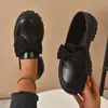 Sapatos Pequenos de Couro Estilo Britânico, Novos Modelos Primavera e Outono, Sapatos Planos Versáteis Multicor para Mulheres, Sapatos Pretos com Laço, Mocassins Slip-On