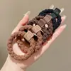 Elástico de Cabelo de Urso de Alta Elasticidade para Verão para Mulheres, Corda de Cabelo Simples e Durável, Elástico para Rabo de Cavalo Alto, Acessórios de Cabelo