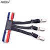 Suministro transfronterizo clip para camisa de hombre antideslizante antiarrugas clip para camisa material de nailon estilo a rayas punto