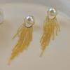 Pendientes de borla de plata con mariposa de circonita, dulces y exquisitos, estilo femenino, ligeros, de lujo, de alta gama, retro, combinables con todo.