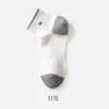 Meias de Algodão Zhuji Meias Curtas Masculinas 100% Algodão Meias Esportivas Atacado Todo Algodão Malha Absorvente de Suor Resistente a Odores Tubo Curto Primavera e Outono