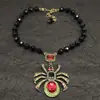 Joyería Vintage Transfronteriza Hd Industria Pesada Estilo Europeo y Americano Colección de Collares Exagerado Retro Personalidad Collar Tachonado de Diamantes